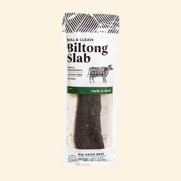 Garlic & Herb Biltong Slab 8oz